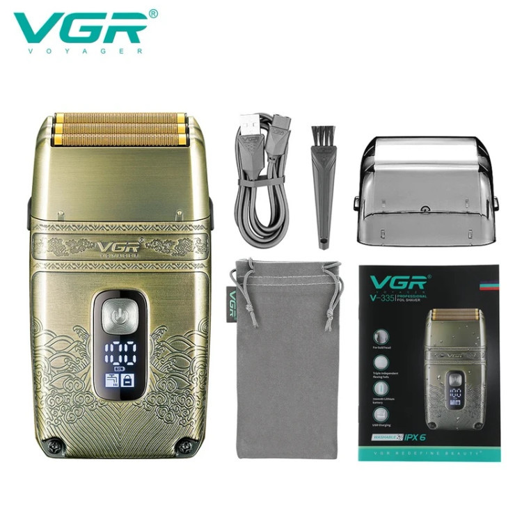 ماشین اصلاح (شیور) موی صورت وی جی ار مدل V-335