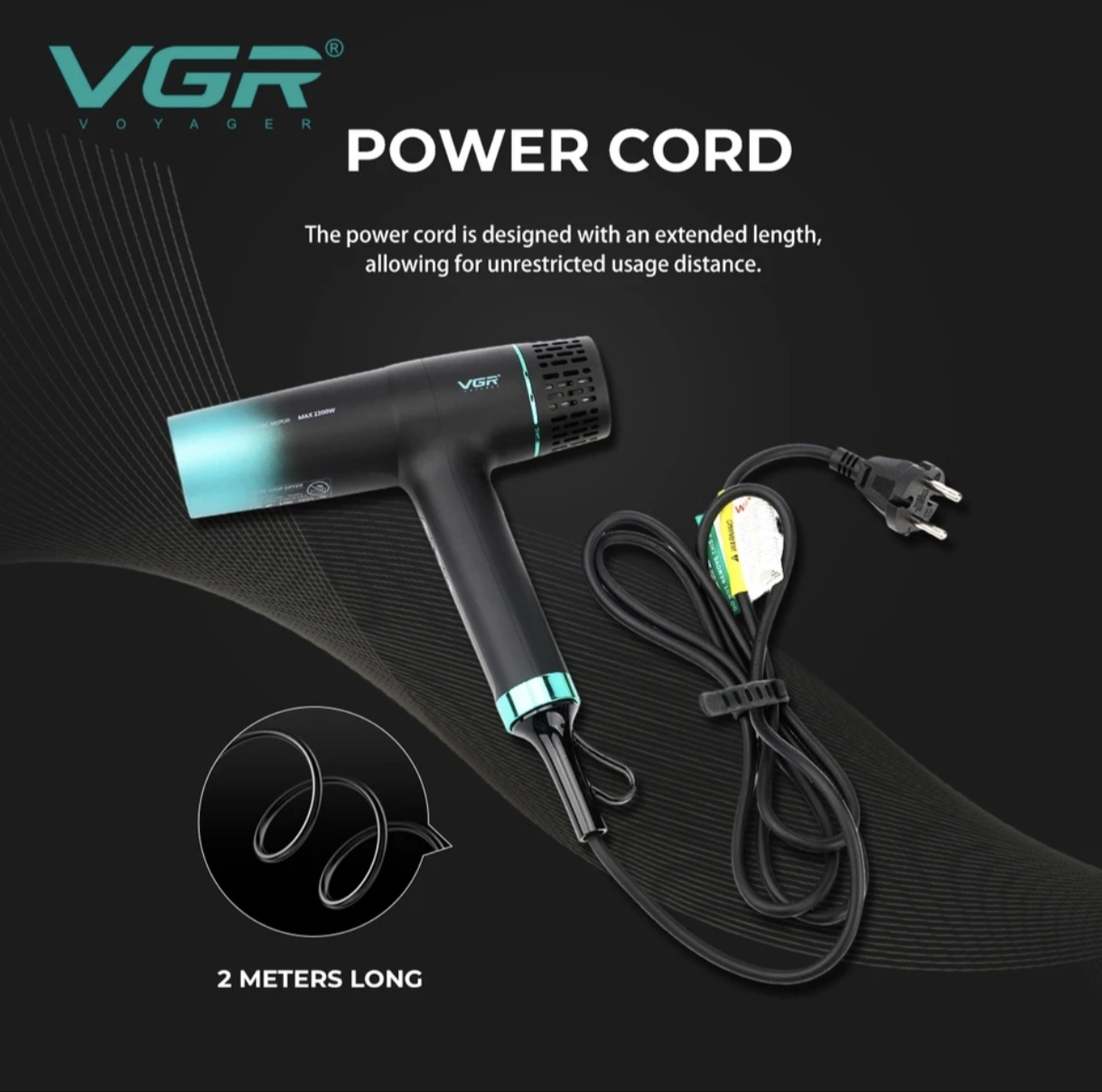 سشوار وی جی آر V-442