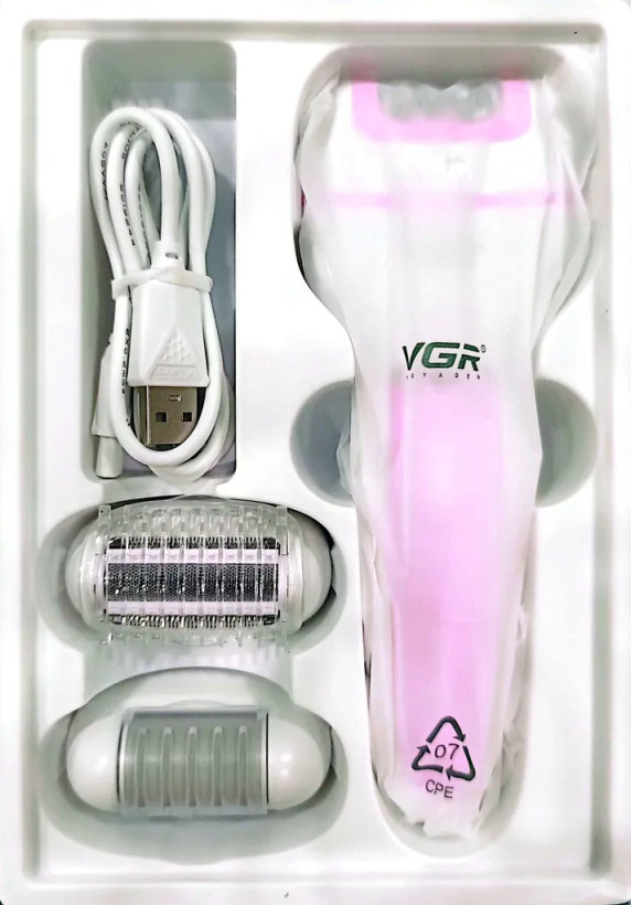 اپیلاتور سه کاره بانوان وی جی آر مدل V-732