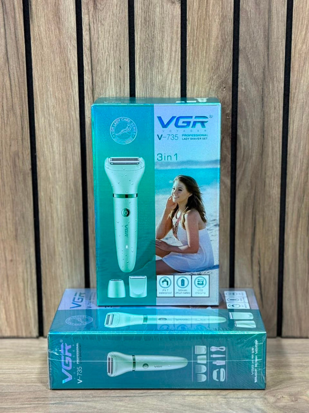 اپیلاتور سه کاره بانوان وی جی آر مدل V-735