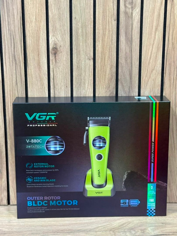 ماشین اصلاح موی سر و صورت وی جی آر V-880c