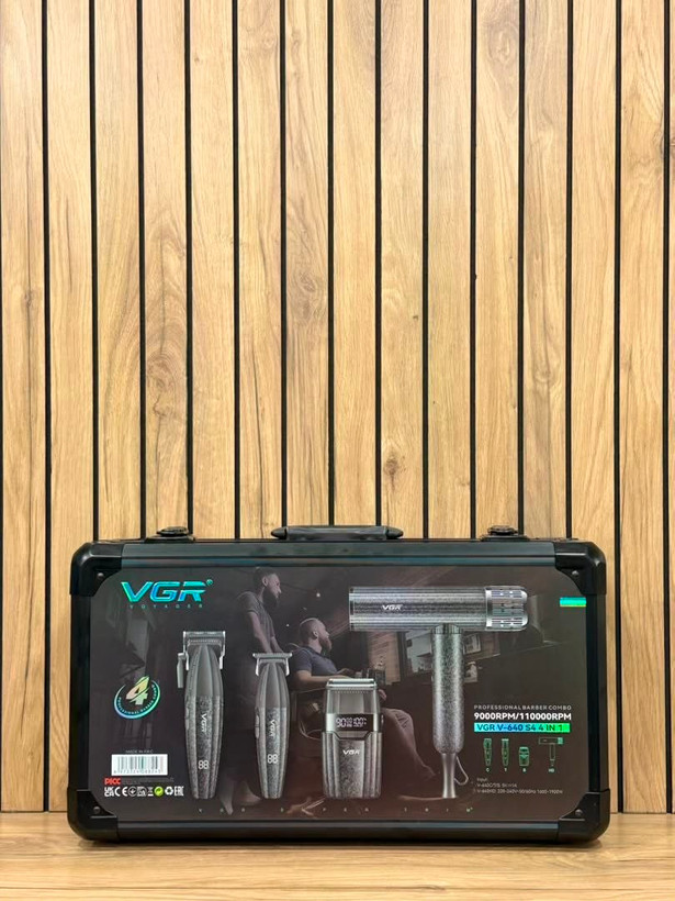 ست ۴ عددی ماشین اصلاح وی جی آر V-640 S4