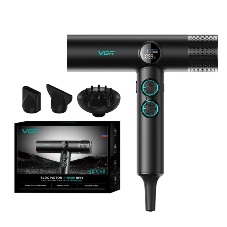 سشوار حرفه ای وی جی آر V-401