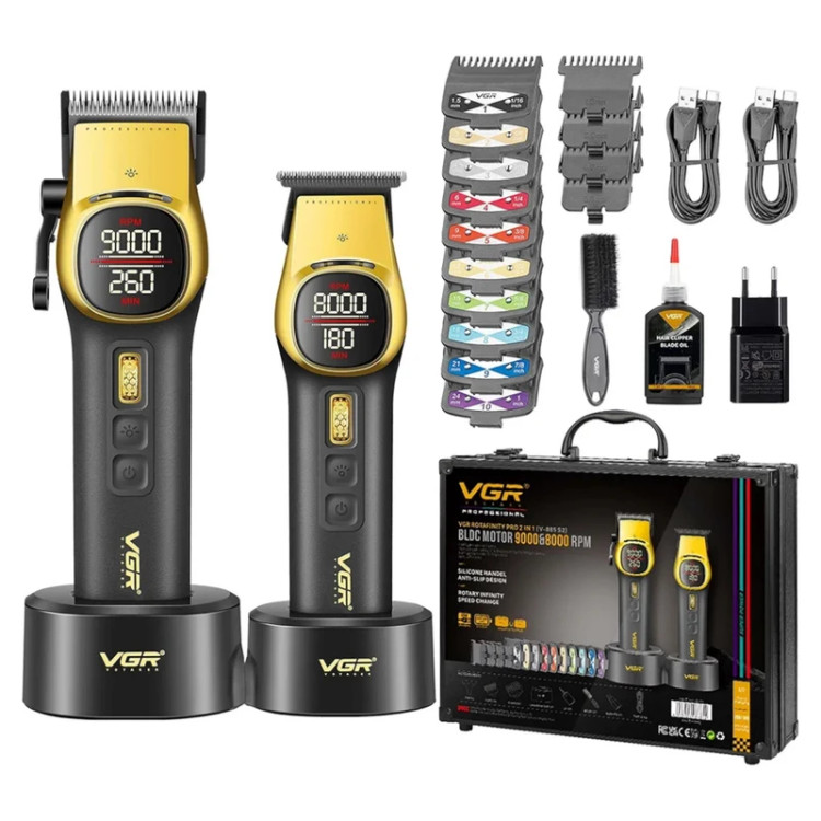 ست ۲ عددی ماشین اصلاح وی جی آر V-885 S2